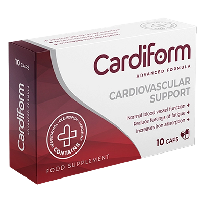 Cardiform capsule pentru normalizarea tensiunii arteriale